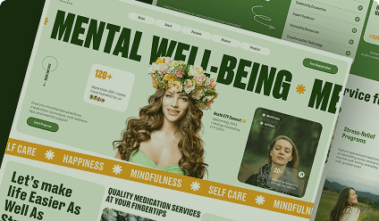 Mental Health Website Design